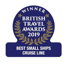 British Travel Awards 2019 Winner Best Small Ships Cruise Line